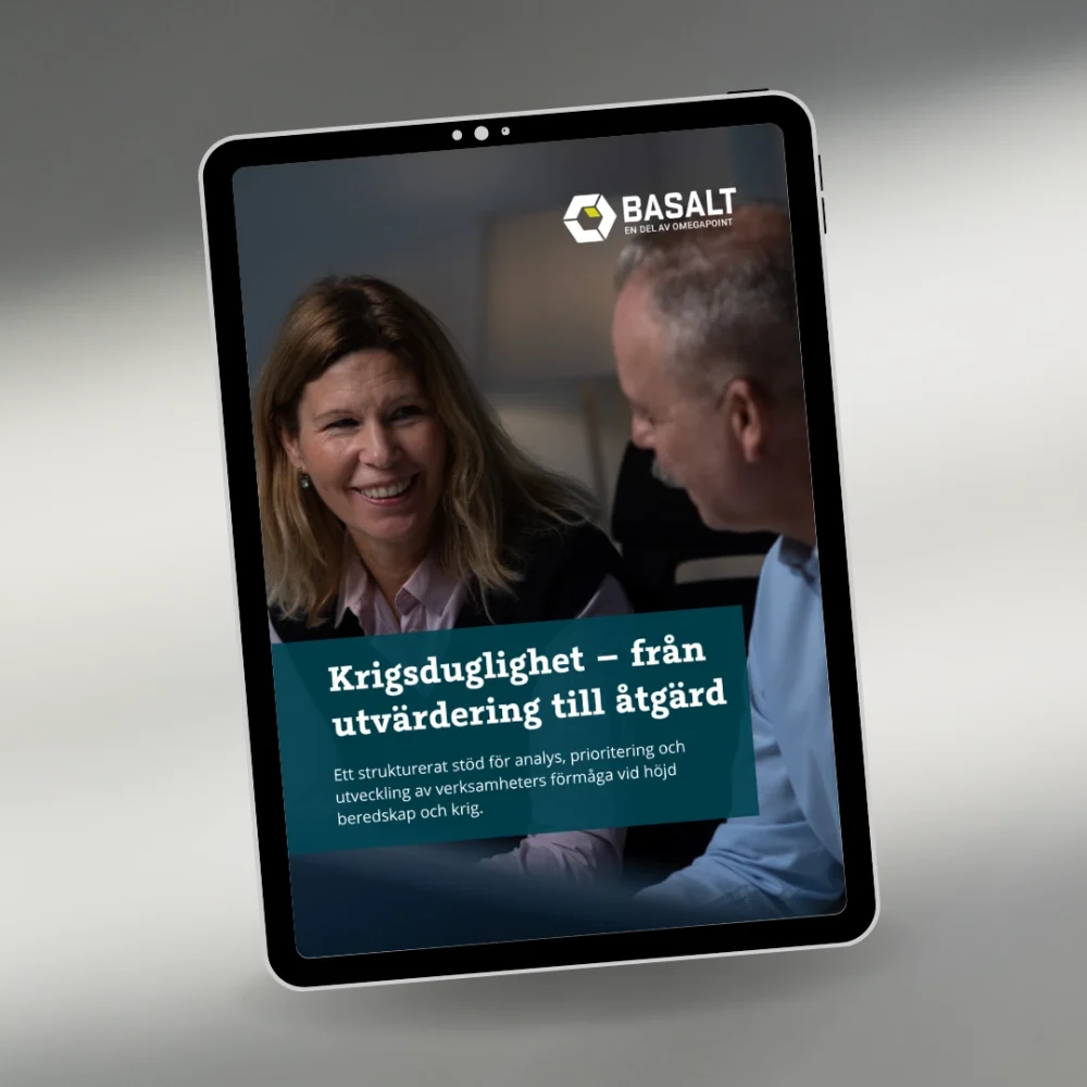 Vår arbetsprocess - krigsduglighetsanalys